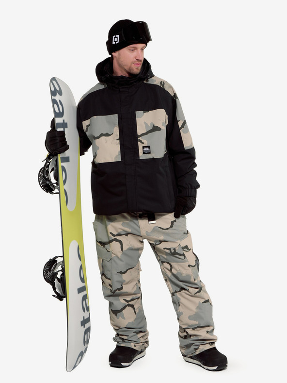 Horsefeathers Jacheta Envoy - camuflaj deșert / negru Horsefeathers