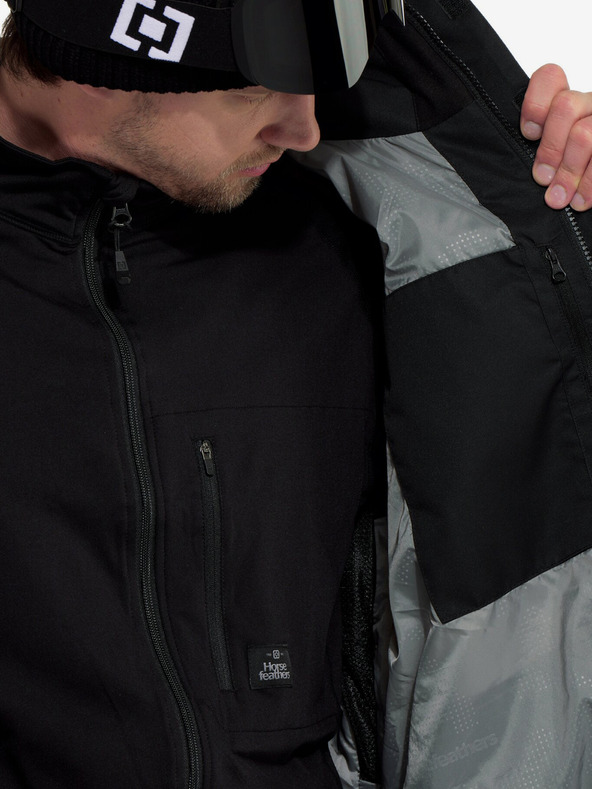 Horsefeathers Jacheta Envoy - camuflaj deșert / negru Horsefeathers