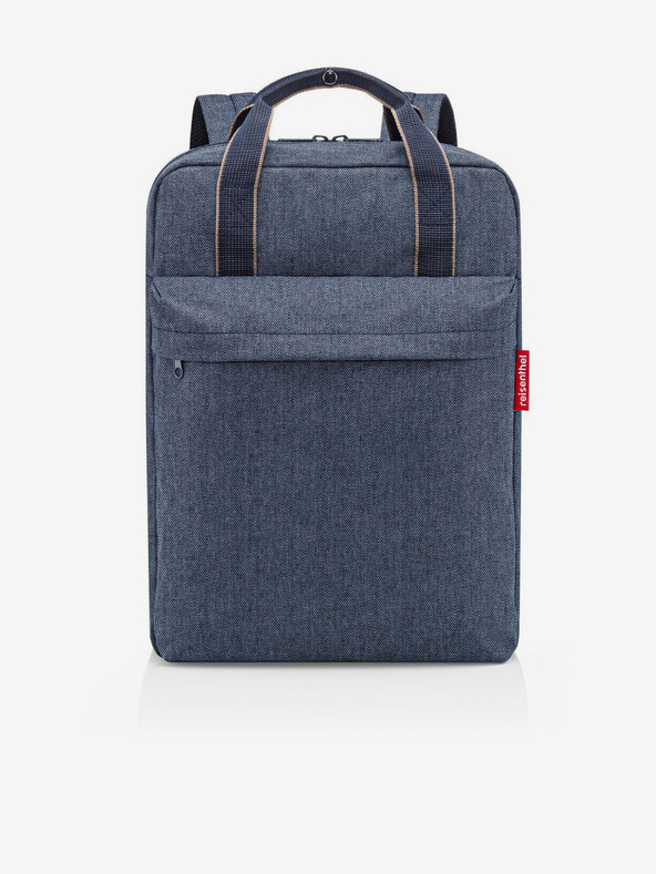 Reisenthel Dark Blue Reisenthel Allday Rucsac pentru bărbați M Herringbone Dark Blue