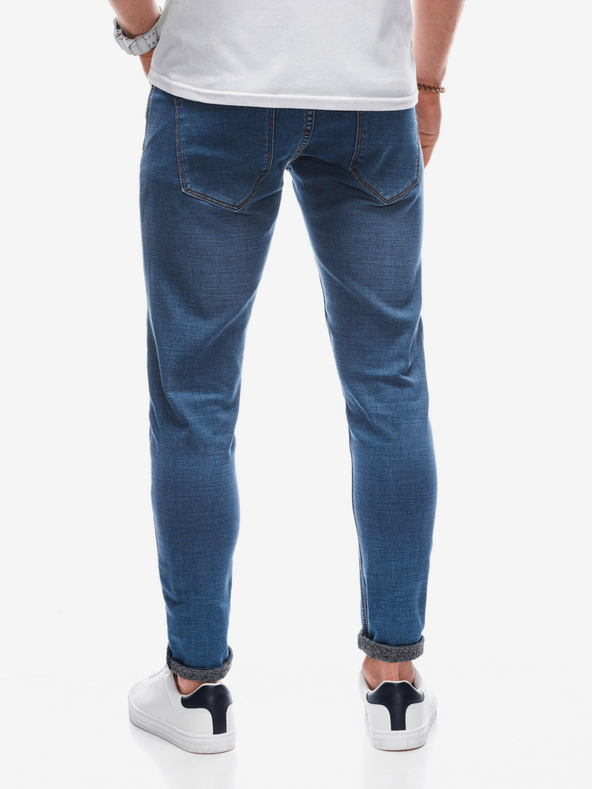 Edoti Blugi bărbați slim fit albastru Edoti