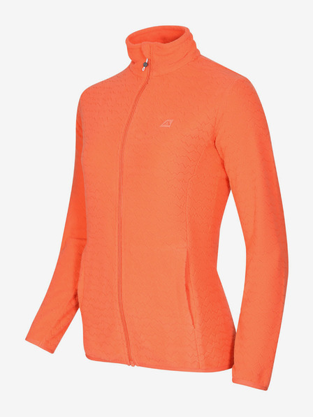ALPINE PRO Hanorac fleece pentru femei ALPINE PRO SIUSA somon proaspăt