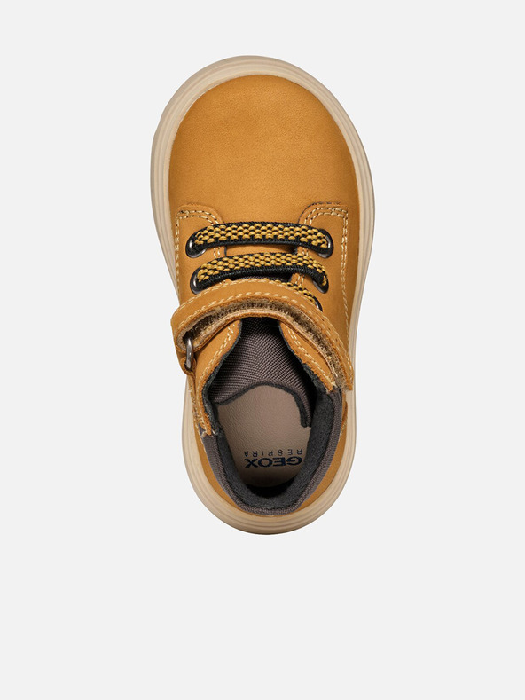 Geox Cizme de gleznă Geox Kiddartah galbene pentru băieți