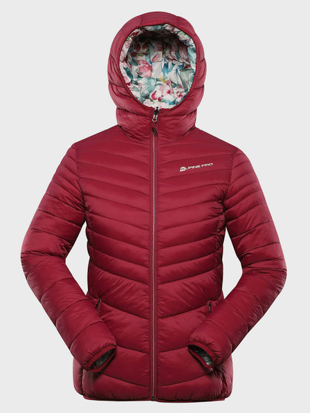 ALPINE PRO Jachetă reversibilă Hi-Therm violet și roz pentru femei Alpine Pro Eroma
