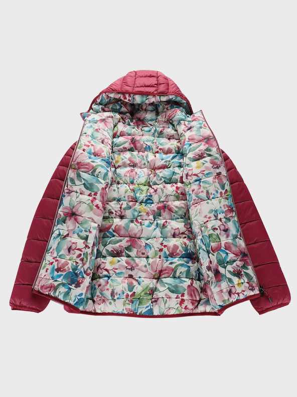 ALPINE PRO Jachetă reversibilă Hi-Therm violet și roz pentru femei Alpine Pro Eroma