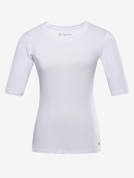 ALPINE PRO Tricou cu mânecă scurtă pentru femei ALPINE PRO NORRA alb
