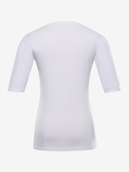 ALPINE PRO Tricou cu mânecă scurtă pentru femei ALPINE PRO NORRA alb