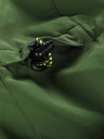 ALPINE PRO Jachetă softshell verde pentru femei cu membrană Alpine Pro Hoora