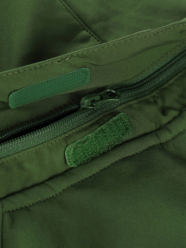 ALPINE PRO Jachetă softshell verde pentru femei cu membrană Alpine Pro Hoora