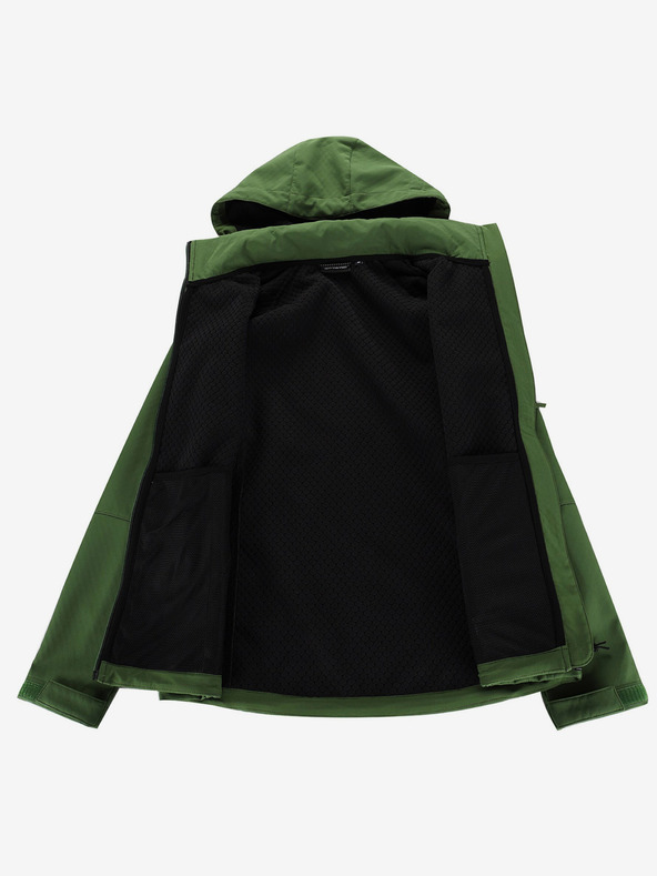 ALPINE PRO Jachetă softshell verde pentru femei cu membrană Alpine Pro Hoora