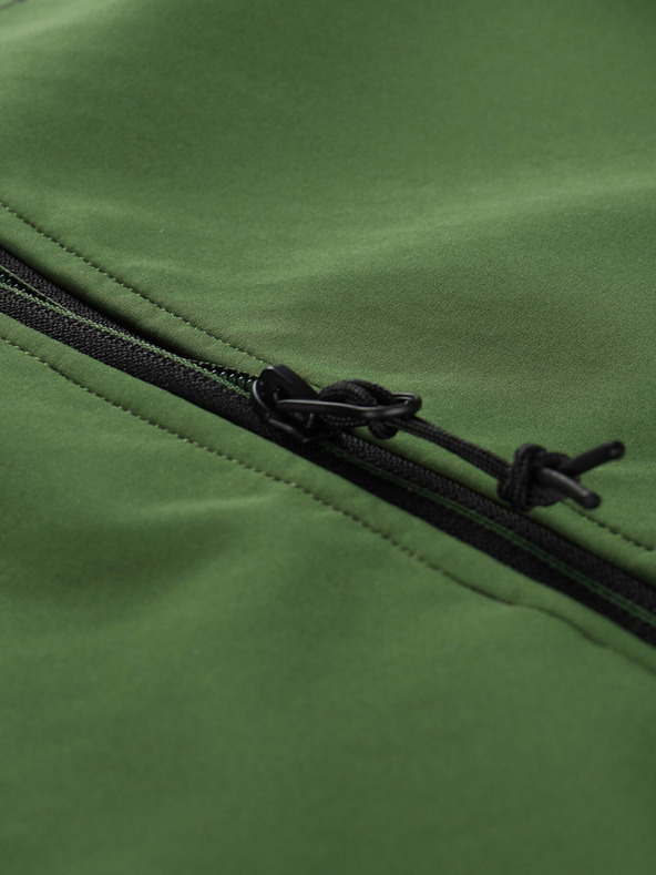 ALPINE PRO Jachetă softshell verde pentru femei cu membrană Alpine Pro Hoora