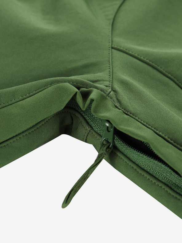 ALPINE PRO Jachetă softshell verde pentru femei cu membrană Alpine Pro Hoora
