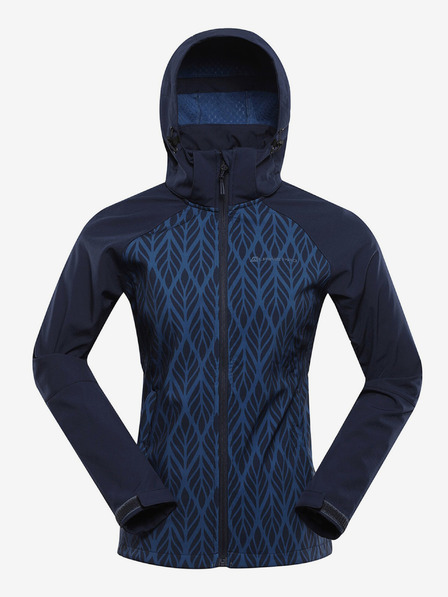 ALPINE PRO Jachetă softshell pentru femei, albastră, cu membrană Alpine Pro Hoora