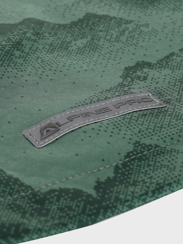 ALPINE PRO Jachetă softshell verde pentru copii cu membrană Alpine Pro Ezoro