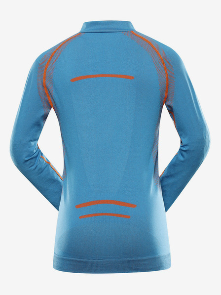 ALPINE PRO Lenjerie de corp funcțională pentru băieți albastră - tricou Alpine Pro Seamo