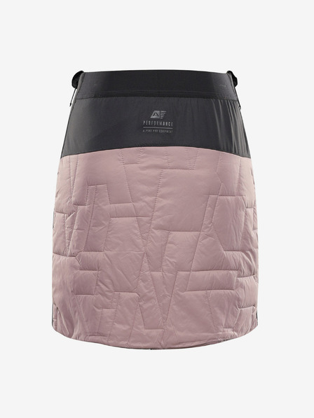 ALPINE PRO Fustă roz de damă cu membrană Alpine Pro Lolla