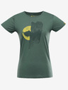 ALPINE PRO Tricou pentru femei din bumbac organic ALPINE PRO EKKA myrtle pa