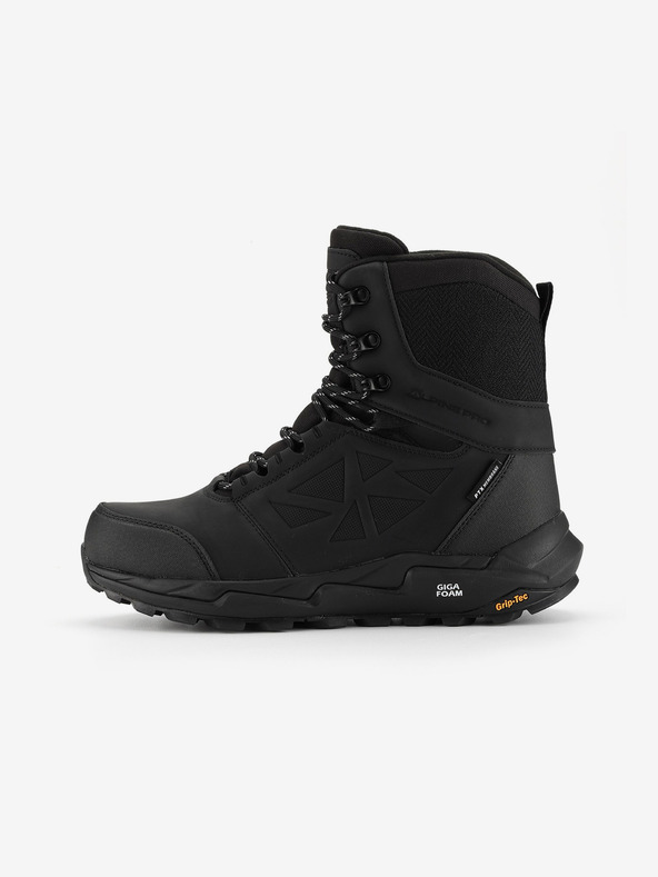 ALPINE PRO Cizme de iarnă pentru bărbați cu giga boom și membrană ptx ALPINE PRO NERBE negru