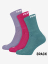 Horsefeathers Șosete Delete Wmns 3Pack - Multicolor II mărimea 5 - 7 HORSEFEATHERS