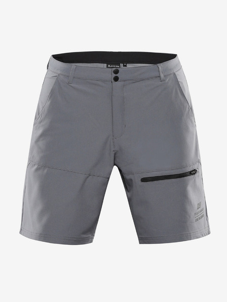 ALPINE PRO Pantaloni scurți softshell pentru bărbați ALPINE PRO BAK smoked pearl