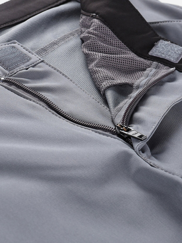 ALPINE PRO Pantaloni scurți softshell pentru bărbați ALPINE PRO BAK smoked pearl