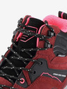 ALPINE PRO Pantofi de exterior cu membrană ptx ALPINE PRO NEVISE rodie