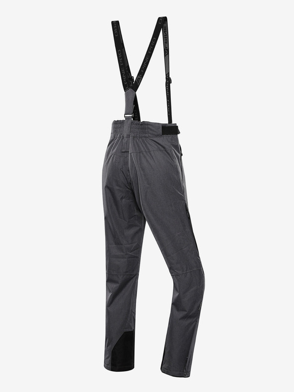 ALPINE PRO Pantaloni de schi pentru bărbați cu membrană ptx ALPINE PRO OSAG negru varianta pa