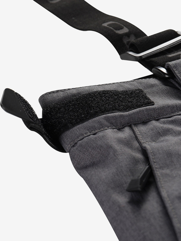 ALPINE PRO Pantaloni de schi pentru bărbați cu membrană ptx ALPINE PRO OSAG negru varianta pa