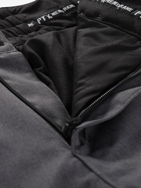 ALPINE PRO Pantaloni de schi pentru bărbați cu membrană ptx ALPINE PRO OSAG negru varianta pa