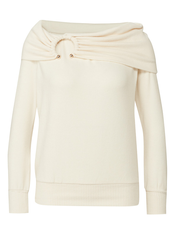 Orsay Cămașă crem cu mânecă lungă pentru femei ORSAY