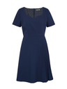 Orsay Rochie albastră de damă până la genunchi ORSAY