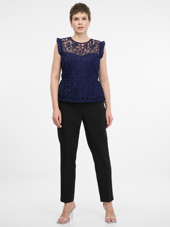 Orsay Pantaloni negri de damă ORSAY