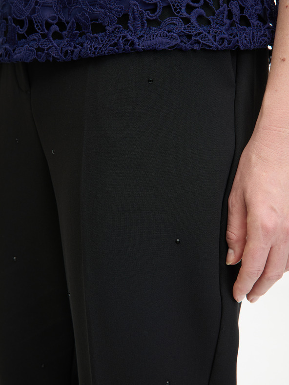 Orsay Pantaloni negri de damă ORSAY