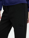 Orsay Pantaloni negri de damă ORSAY