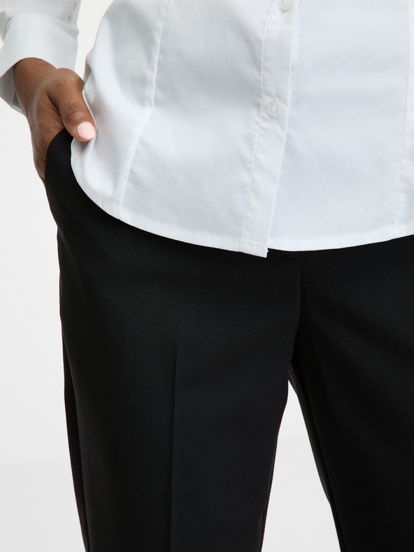 Orsay Pantaloni slim negri pentru femei ORSAY