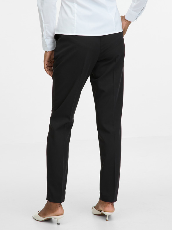Orsay Pantaloni slim negri pentru femei ORSAY