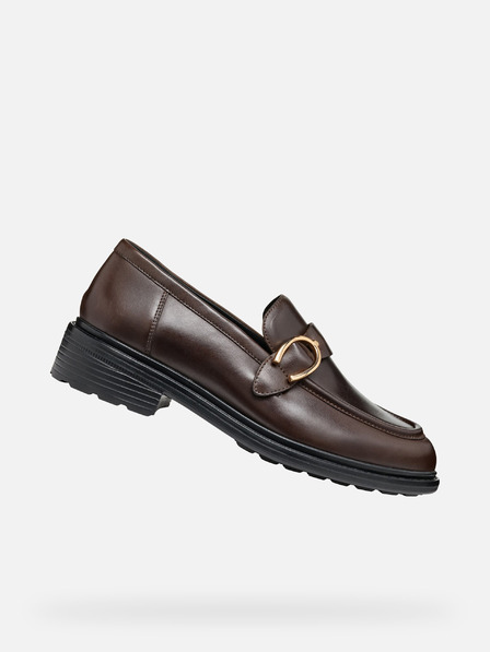 Geox Mocasini pentru femei Geox Walk pleasure maro închis