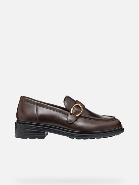 Geox Mocasini pentru femei Geox Walk pleasure maro închis