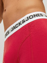 Jack & Jones Set de trei boxeri pentru bărbați în albastru, verde și roșu Jack & Jones Rikki