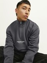 Jack & Jones Hanorac cu fermoar Jack & Jones gri pentru bărbați