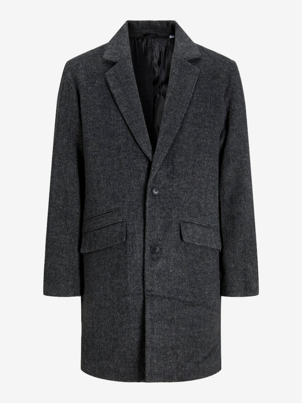 Jack & Jones Palton Jack & Jones gri închis pentru bărbați