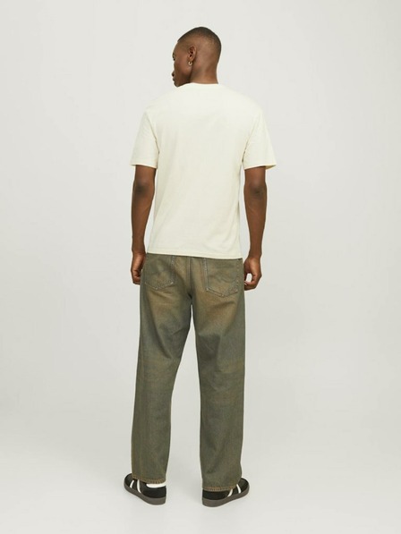 Jack & Jones Tricou pentru bărbați Jack & Jones Seven Cream