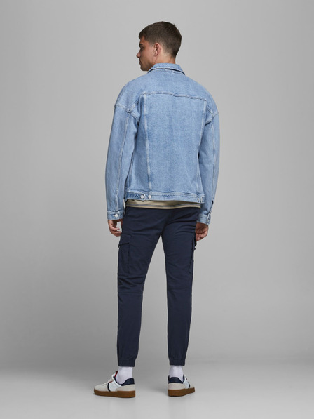 Jack & Jones Pantaloni Jack & Jones Paul albastru închis