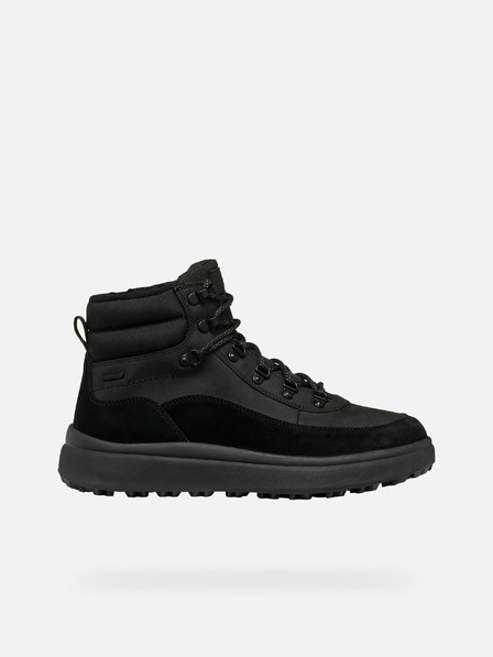 Geox Botine negre pentru bărbați Geox Granito + Grip B A