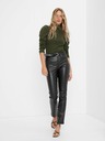 GAP Pantaloni din piele ecologică High Rise GAP