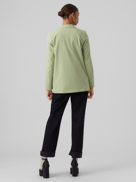 Vero Moda Blazer de damă verde deschis VERO MODA Zelda