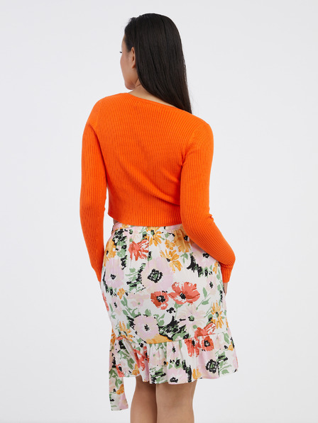 Vero Moda Cardigan portocaliu pentru femei VERO MODA Glory