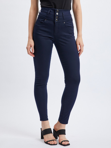 Orsay Pantaloni skinny bleumarin pentru femei ORSAY