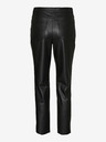 Vero Moda Pantaloni din piele negri pentru femei VERO MODA Brenda