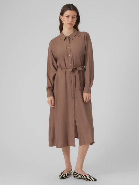 Vero Moda Rochie cămașă pentru femei VERO MODA Debby maro