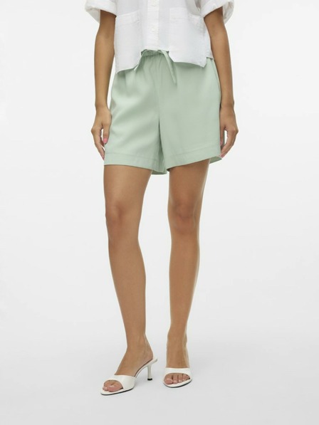 Vero Moda Pantaloni scurți pentru femei verde deschis Vero Moda Carmen